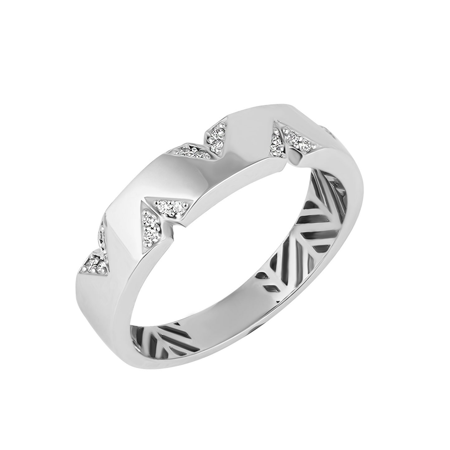 Каблучка з діамантом К3069