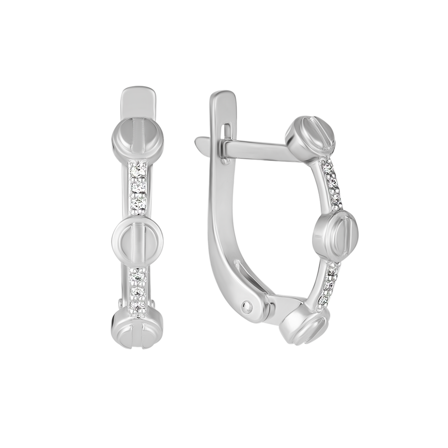 Сережки з діамантами С2095