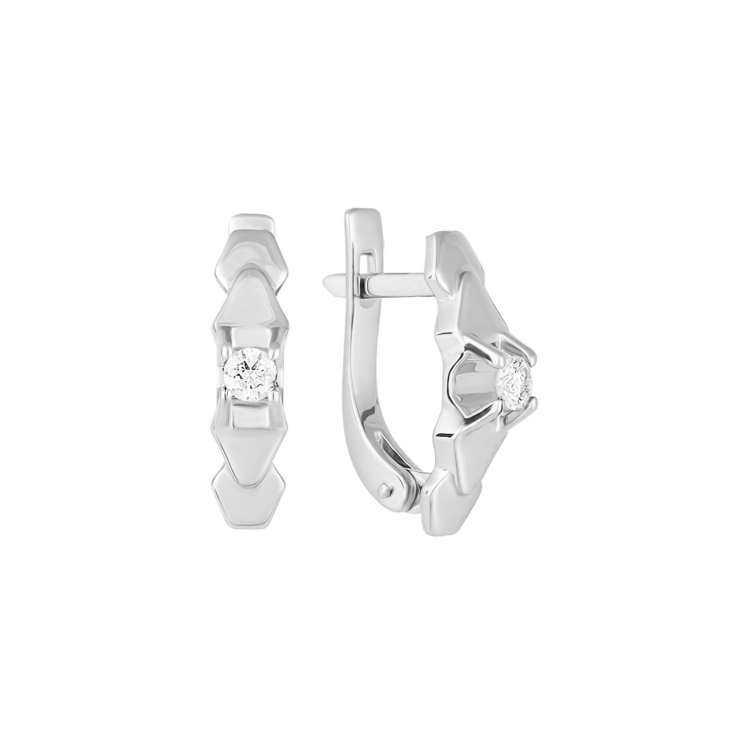 Сережки з діамантами С2099