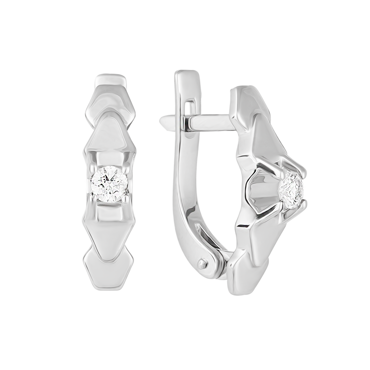 Сережки з діамантами С2099
