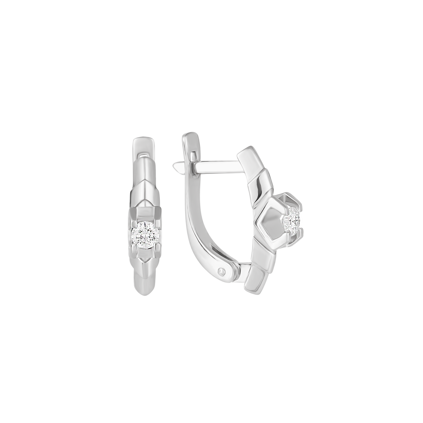 Сережки з діамантами С2100