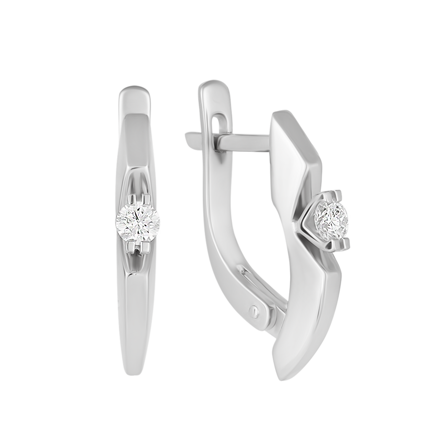 Сережки з діамантами С4002