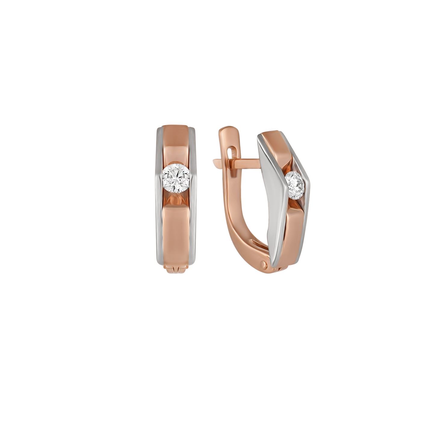 Сережки з діамантами С4009