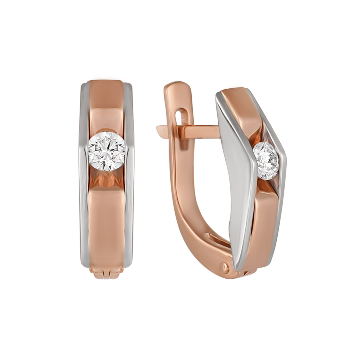 Сережки з діамантами С4009