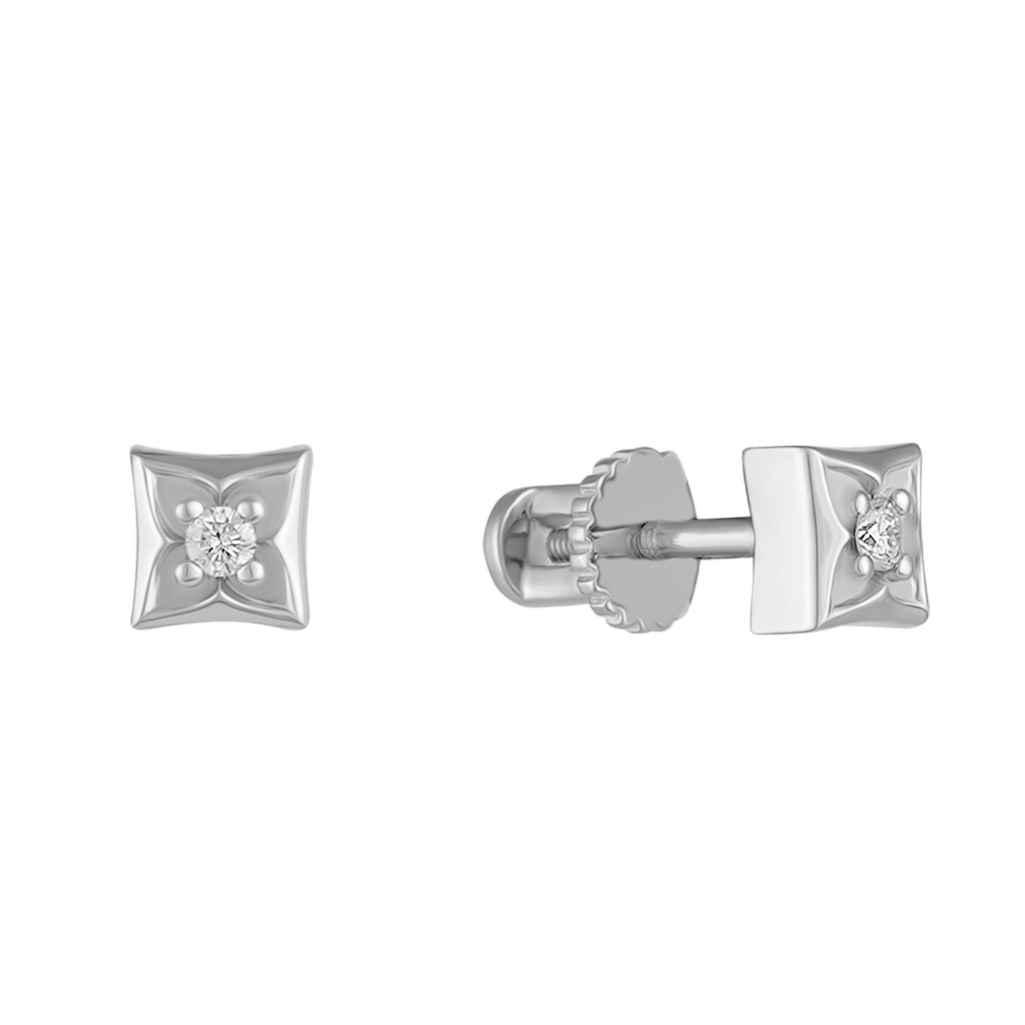Сережки з діамантами С4011/1
