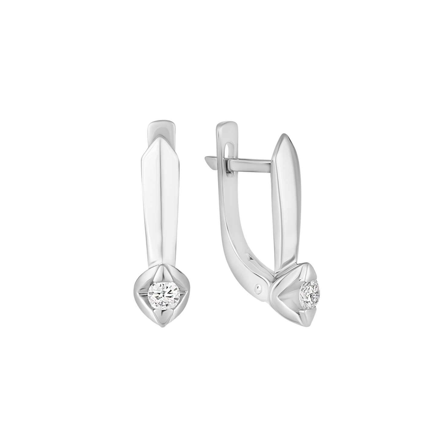 Сережки з діамантами С4015