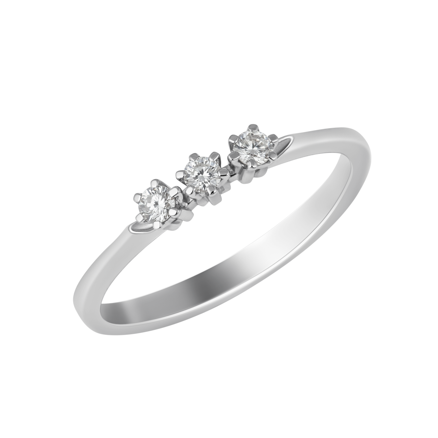 Каблучка з діамантами K1239