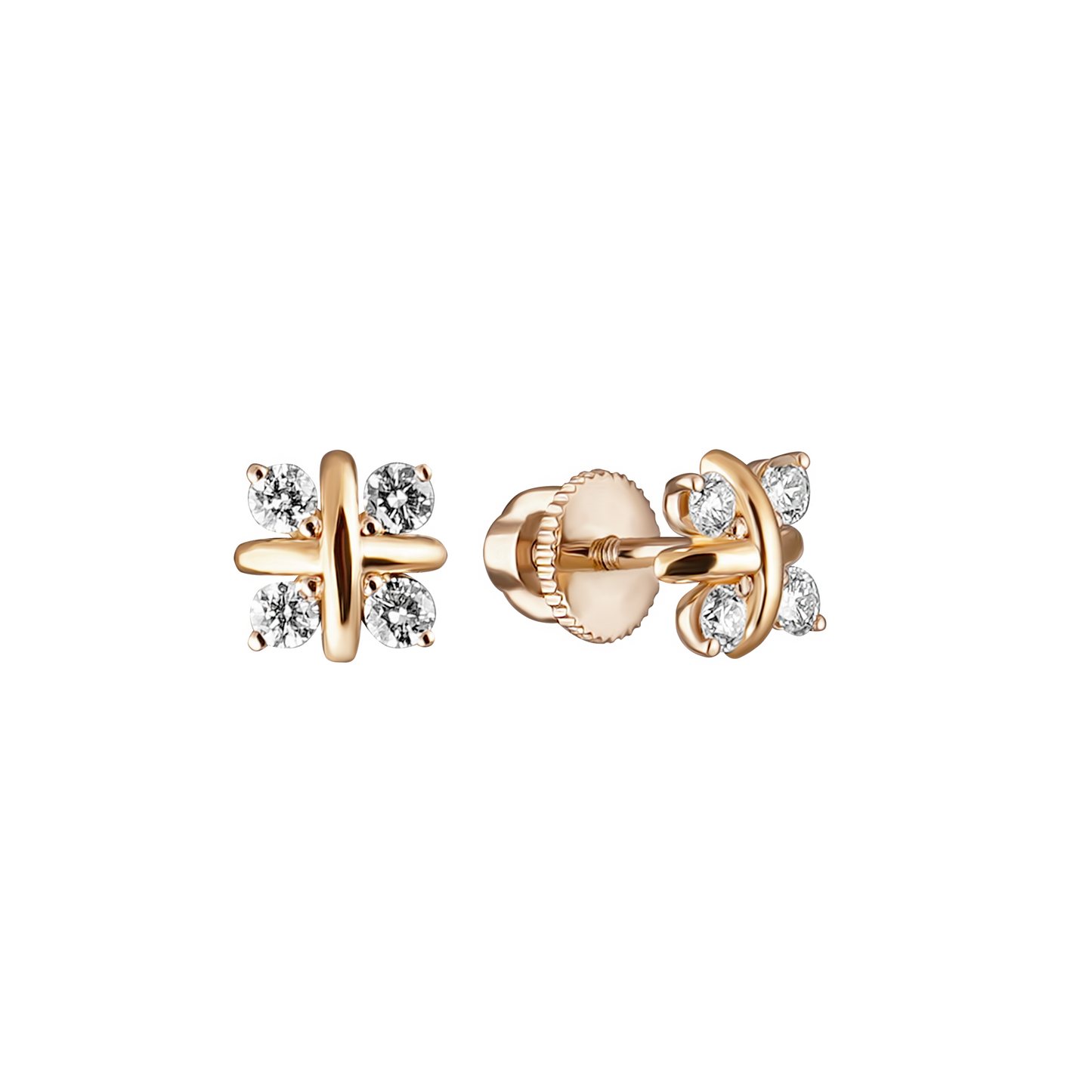 Сережки з діамантами С4200