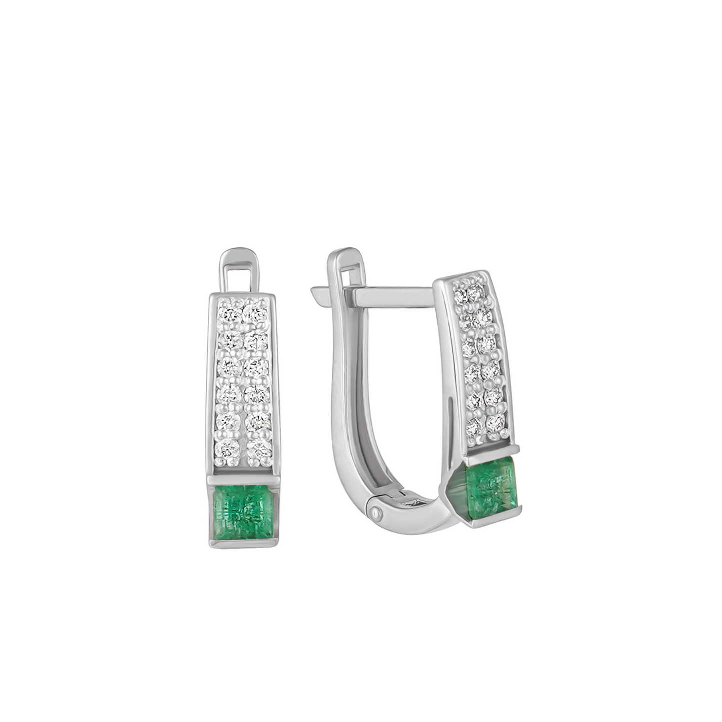 Сережки з діамантами С848