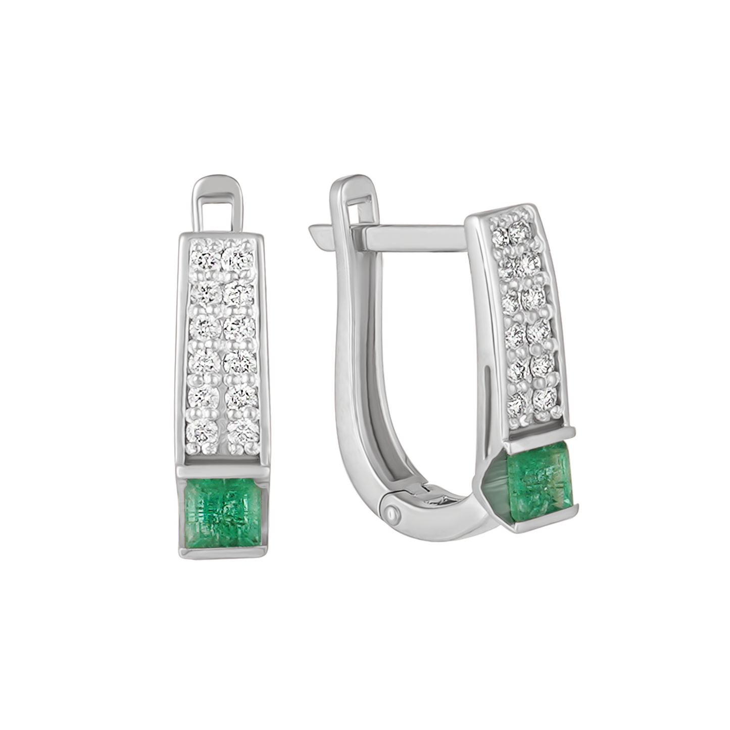 Сережки з діамантами С848