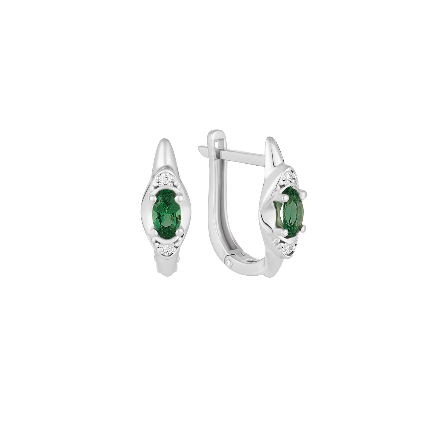 Сережки з діамантами С849