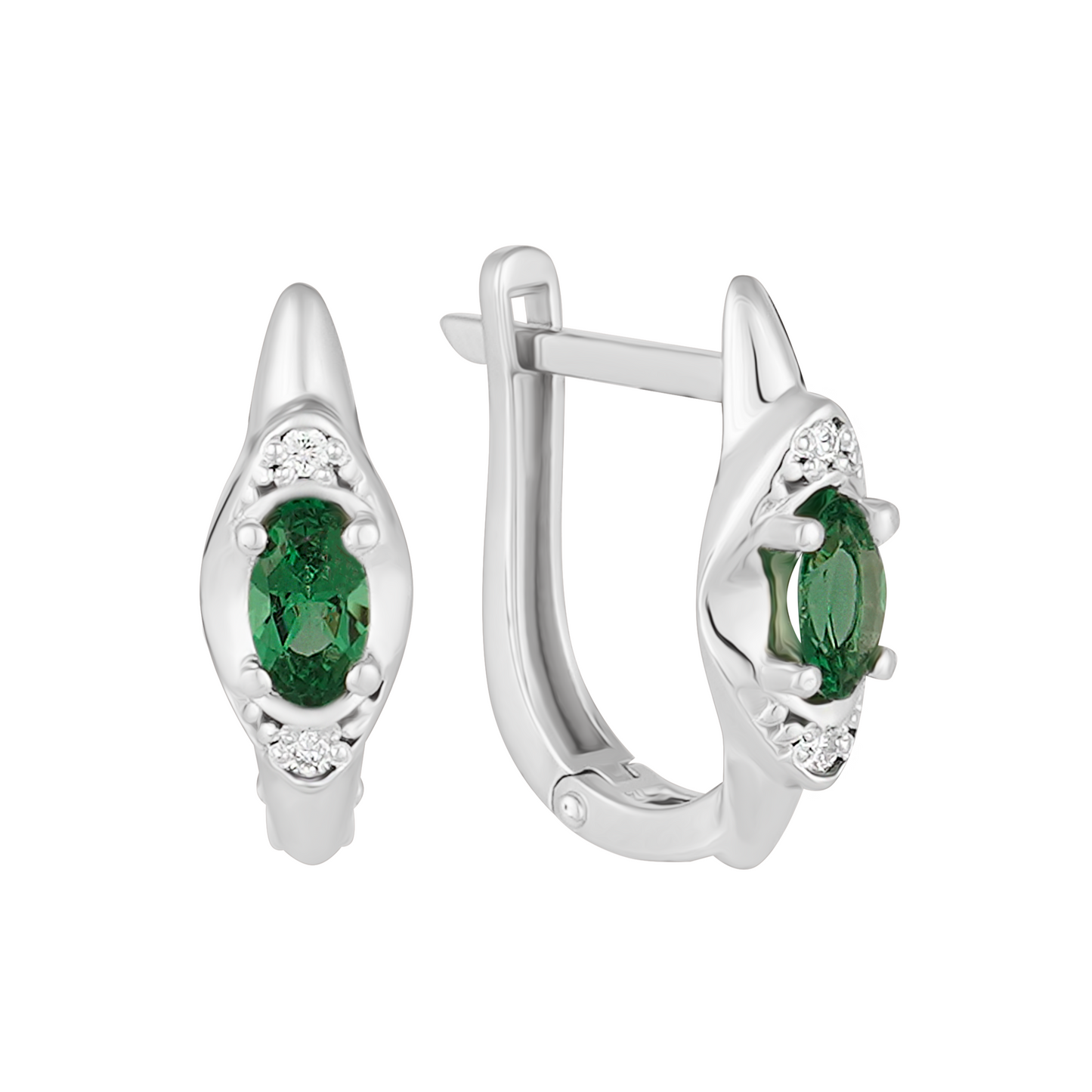 Сережки з діамантами С849