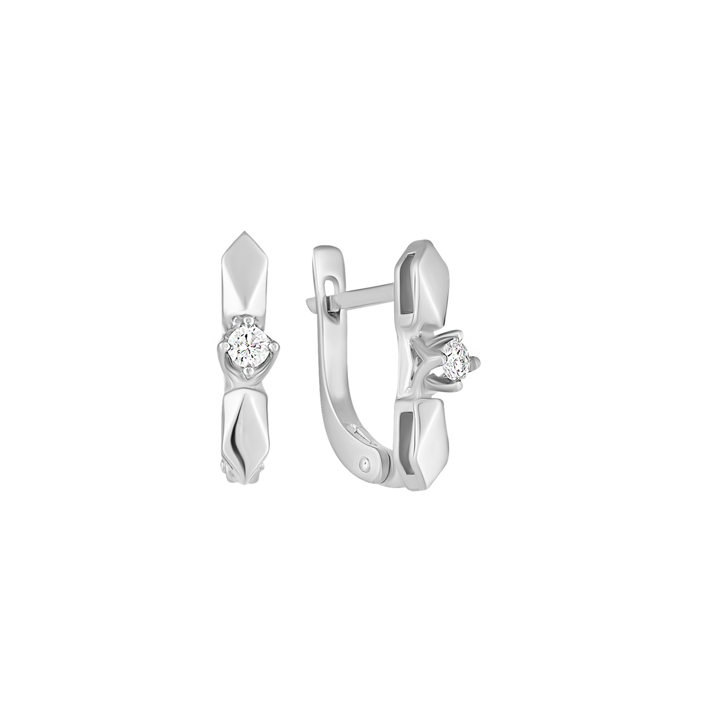 Сережки з діамантами С4012/1