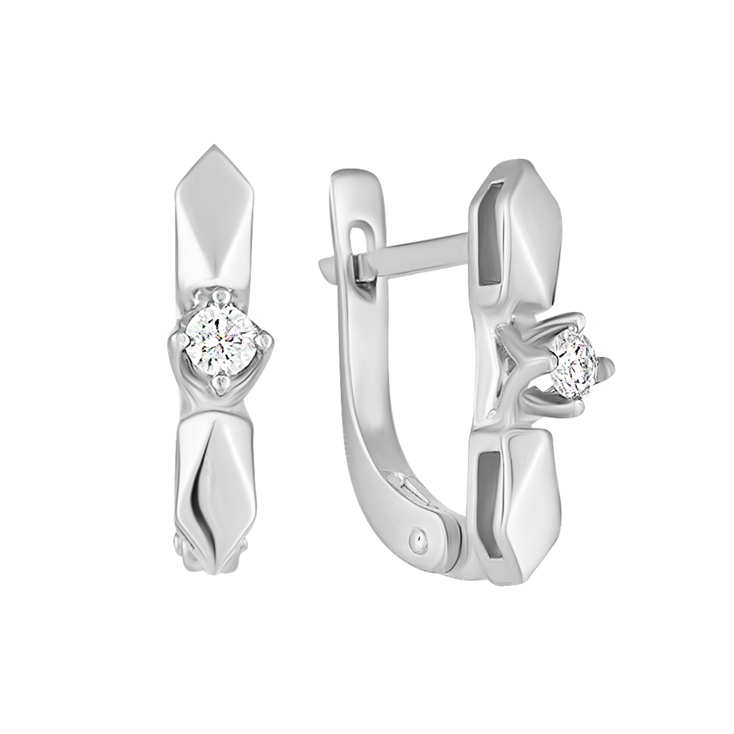 Сережки з діамантами С4012/1
