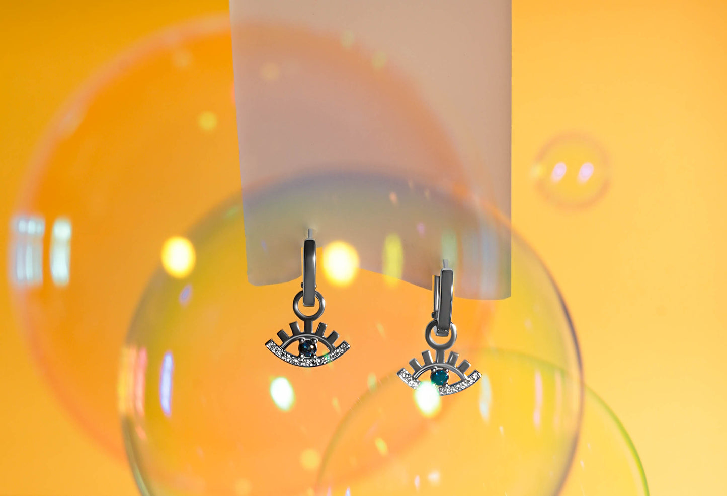 Сережки з діамантами С4051