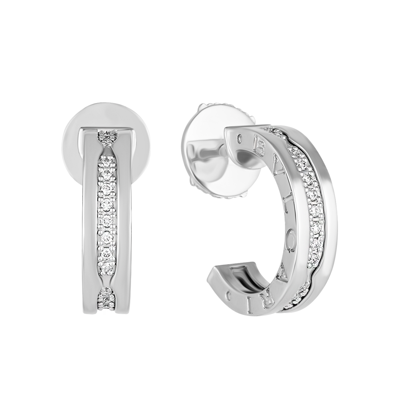 Сережки з діамантом С4072