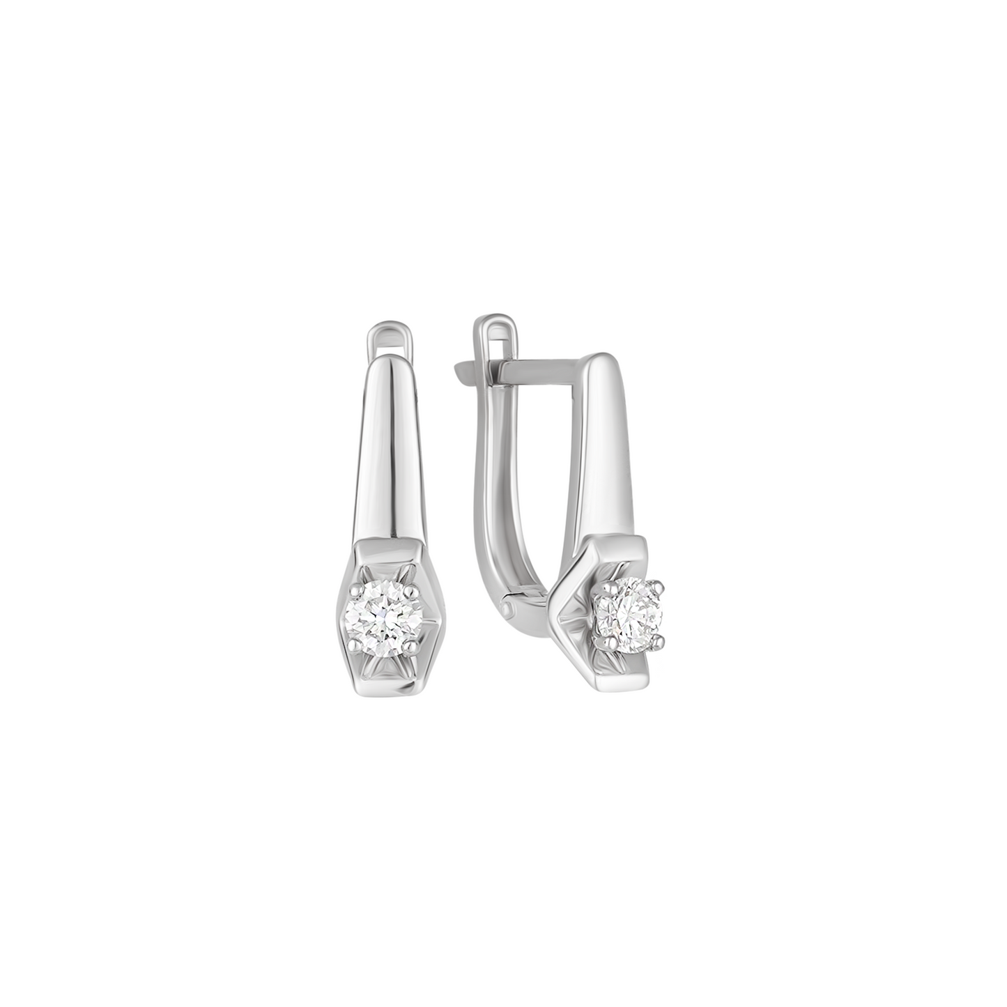 Сережки з діамантами С2085