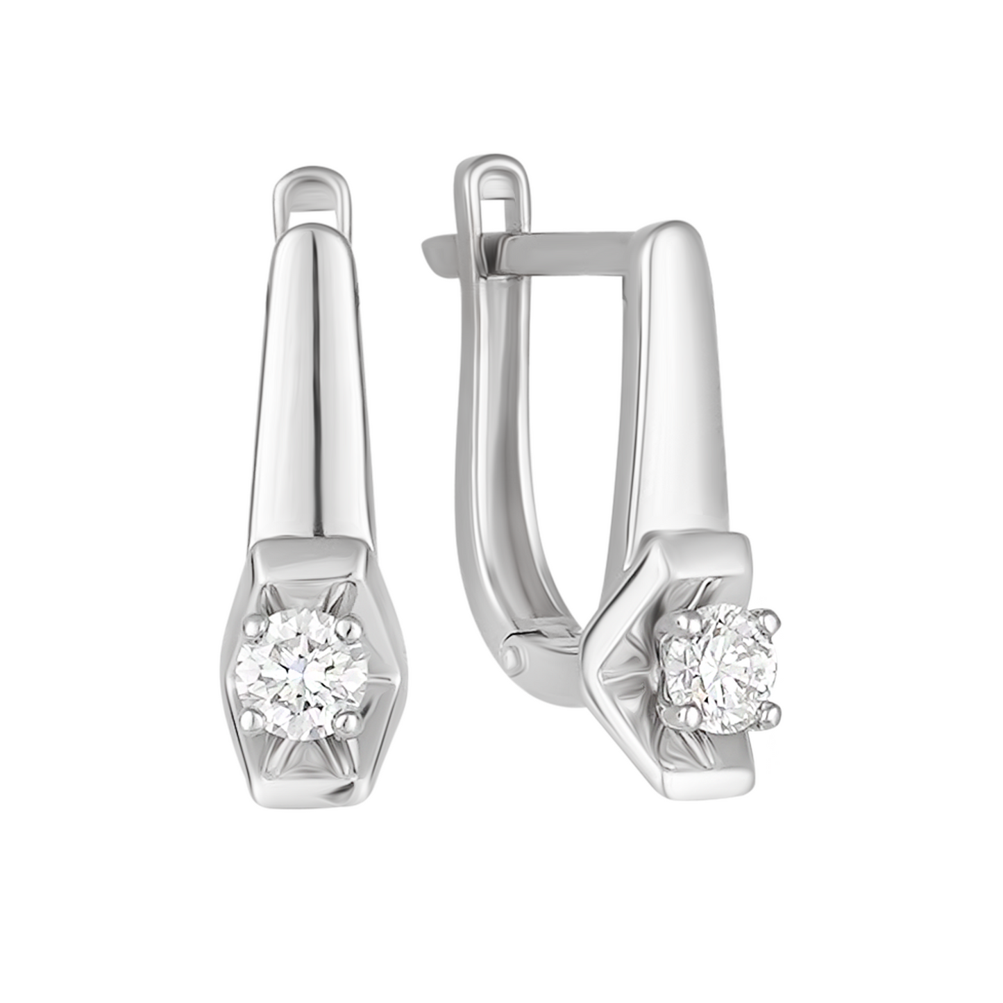 Сережки з діамантами С2085