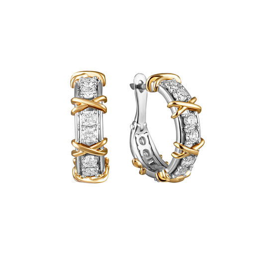 Сережки з діамантами С4202