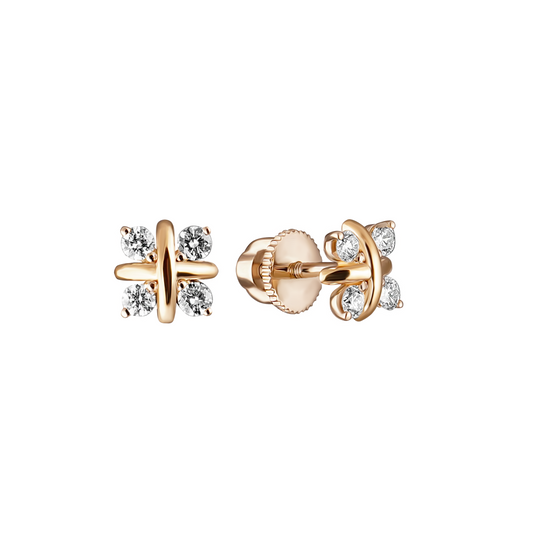 Сережки з діамантами С4200