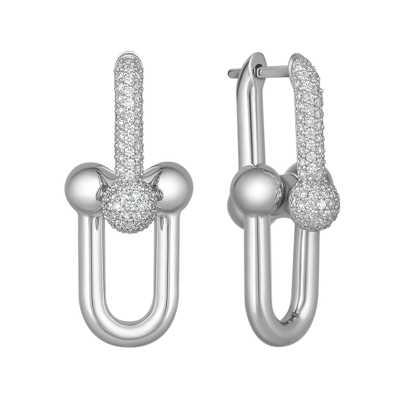 Сережки з діамантом С4222