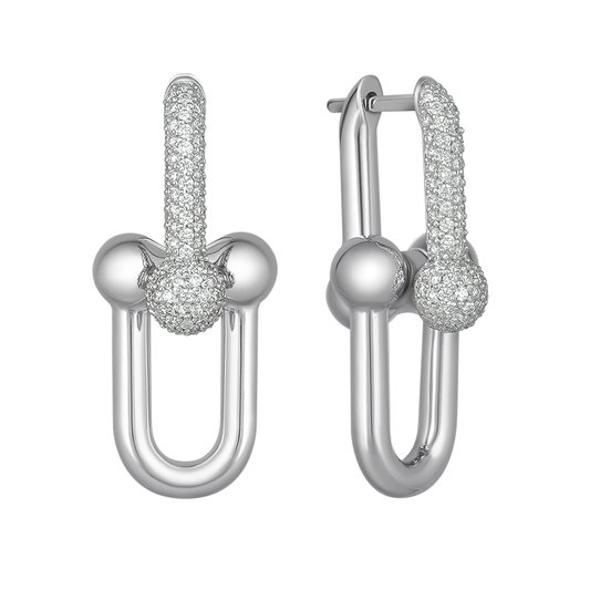 Сережки з діамантом С4222