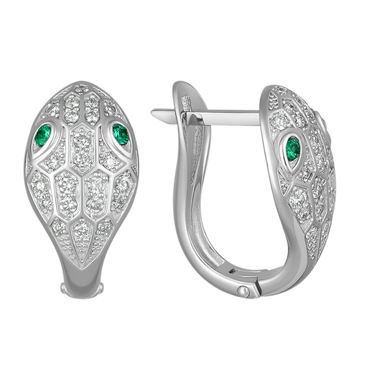 Сережки з діамантом С4215