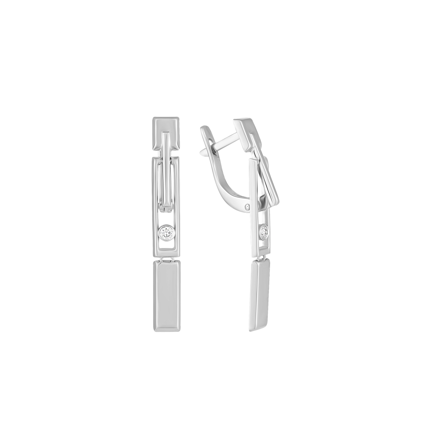 Сережки з діамантами С2031