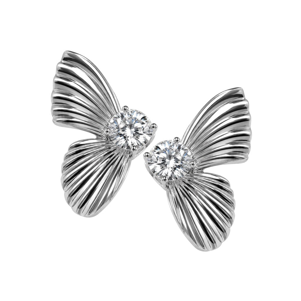 Сережки з діамантом С4253